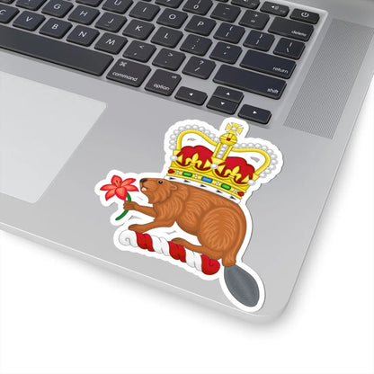 Crest of Saskatchewan (Canada) (Coat of Arms) STICKER Vinyl Kiss-Cut Decal - The Sticker Space