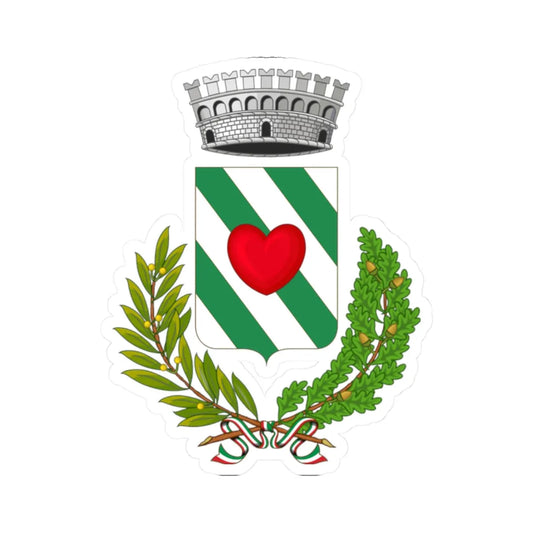 Crevacuore-Stemma (Italy) (Coat of Arms) STICKER Vinyl Kiss-Cut Decal 2 Inch White - The Sticker Space