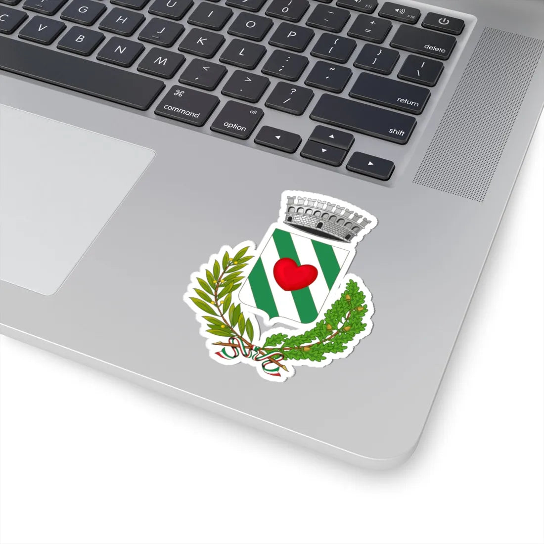 Crevacuore-Stemma (Italy) (Coat of Arms) STICKER Vinyl Kiss-Cut Decal - The Sticker Space