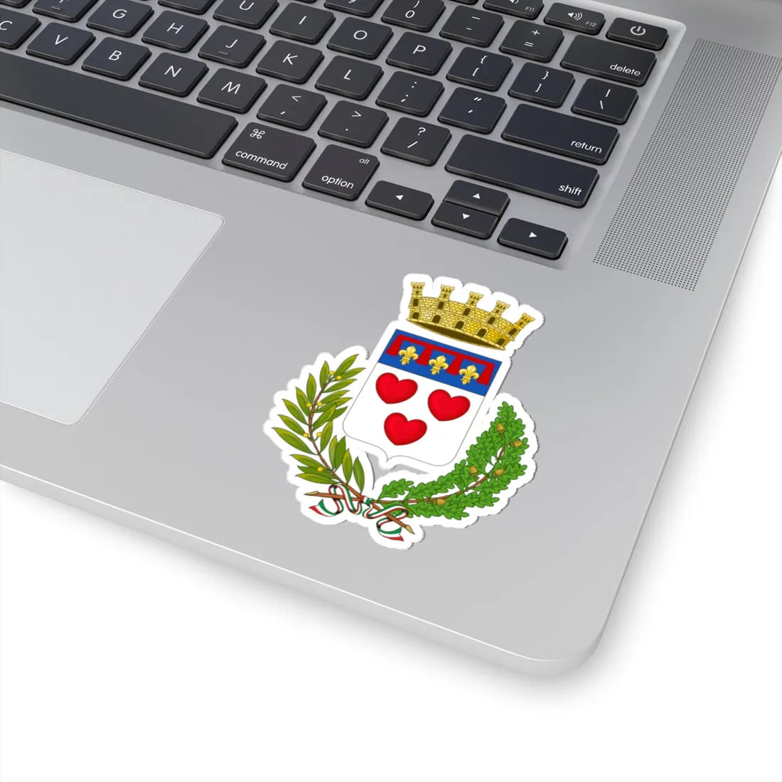 Crevalcore-Stemma (Italy) (Coat of Arms) STICKER Vinyl Kiss-Cut Decal - The Sticker Space