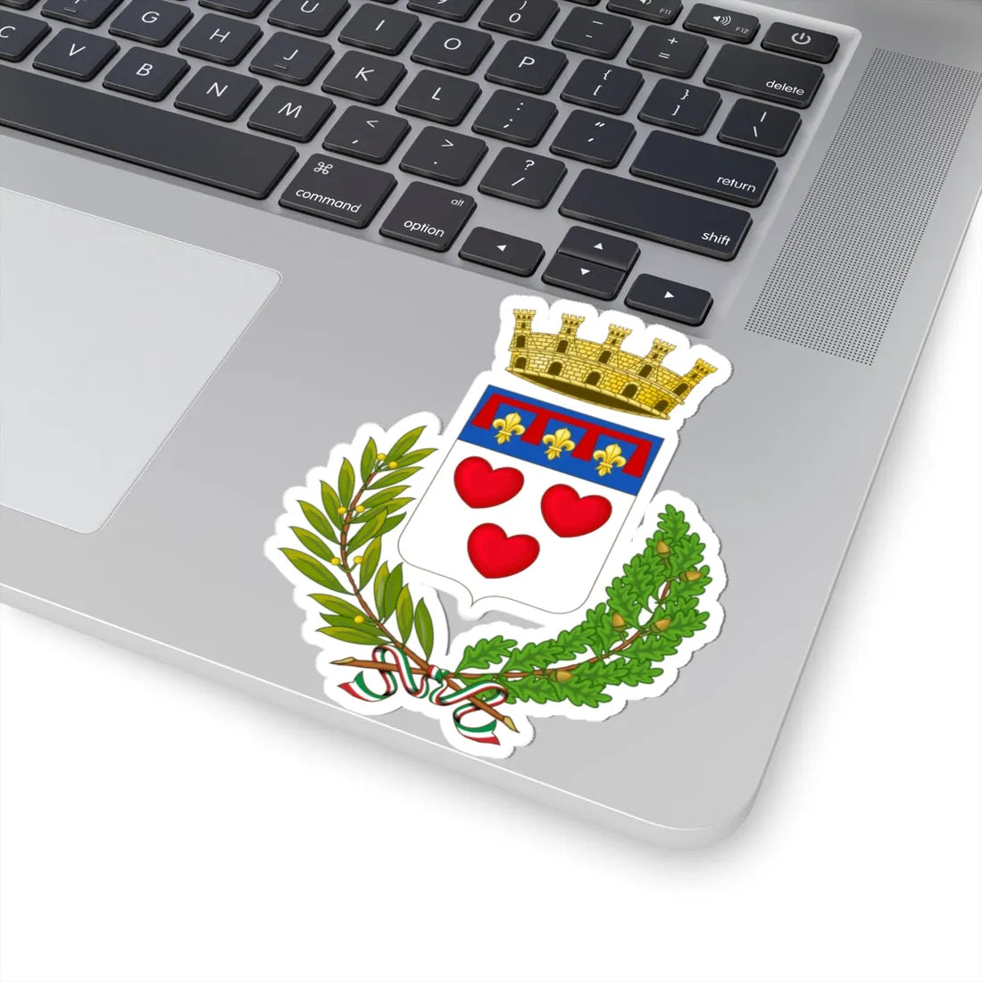 Crevalcore-Stemma (Italy) (Coat of Arms) STICKER Vinyl Kiss-Cut Decal - The Sticker Space
