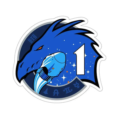 Crew-1 (SpaceX) STICKER Vinyl Die-Cut Decal 5 Inch - The Sticker Space