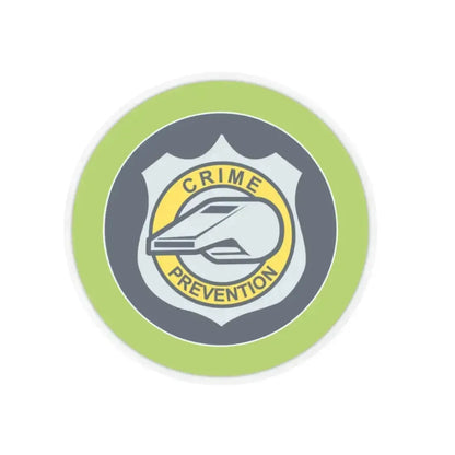 Crime Prevention (Boy Scout Merit Badge) STICKER Vinyl Kiss-Cut Decal 2 Inch Transparent - The Sticker Space