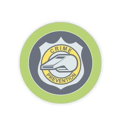 Crime Prevention (Boy Scout Merit Badge) STICKER Vinyl Kiss-Cut Decal 4 Inch Transparent - The Sticker Space