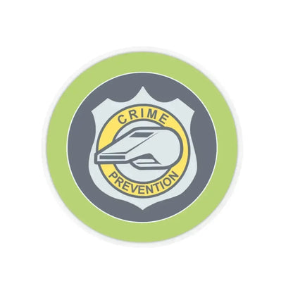 Crime Prevention (Boy Scout Merit Badge) STICKER Vinyl Kiss-Cut Decal 6 Inch Transparent - The Sticker Space