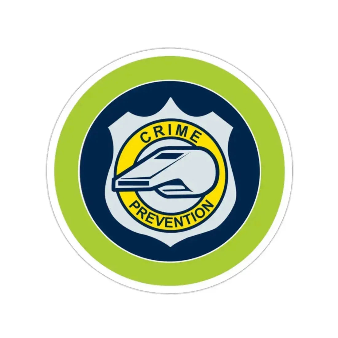 Crime Prevention (Boy Scouts Merit Badge) STICKER Vinyl Die-Cut Decal 2 Inch - The Sticker Space
