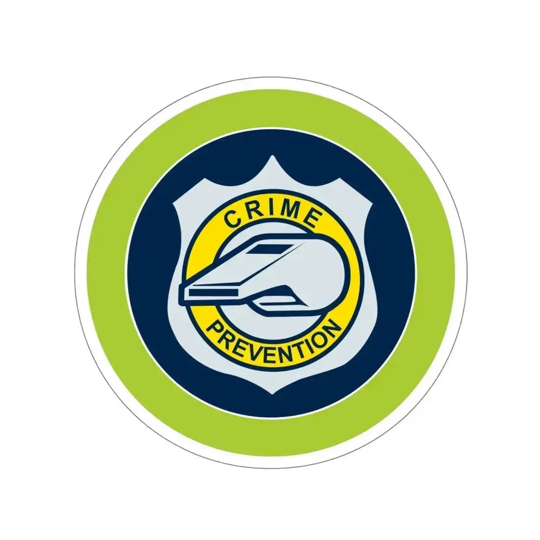 Crime Prevention (Boy Scouts Merit Badge) STICKER Vinyl Die-Cut Decal 6 Inch - The Sticker Space