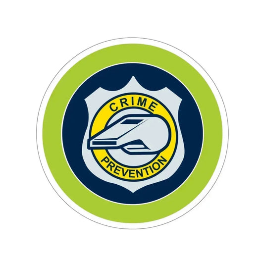 Crime Prevention (Boy Scouts Merit Badge) STICKER Vinyl Die-Cut Decal 6 Inch - The Sticker Space