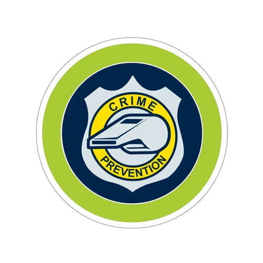 Crime Prevention (Boy Scouts Merit Badge) STICKER Vinyl Die-Cut Decal 6 Inch - The Sticker Space