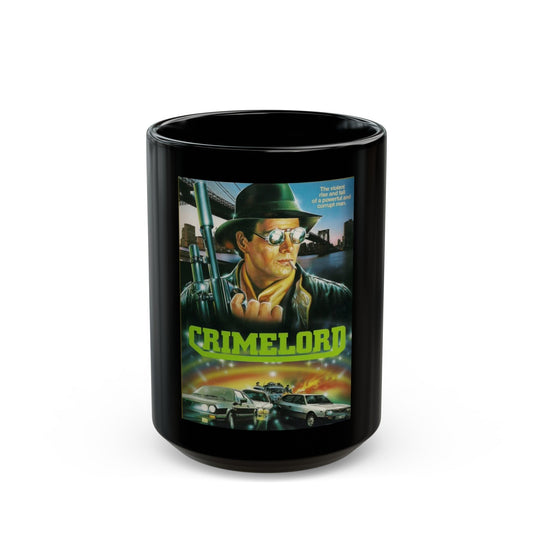 CRIMELORD (UNUSED) Movie Poster - Black Coffee Mug-15oz-The Sticker Space