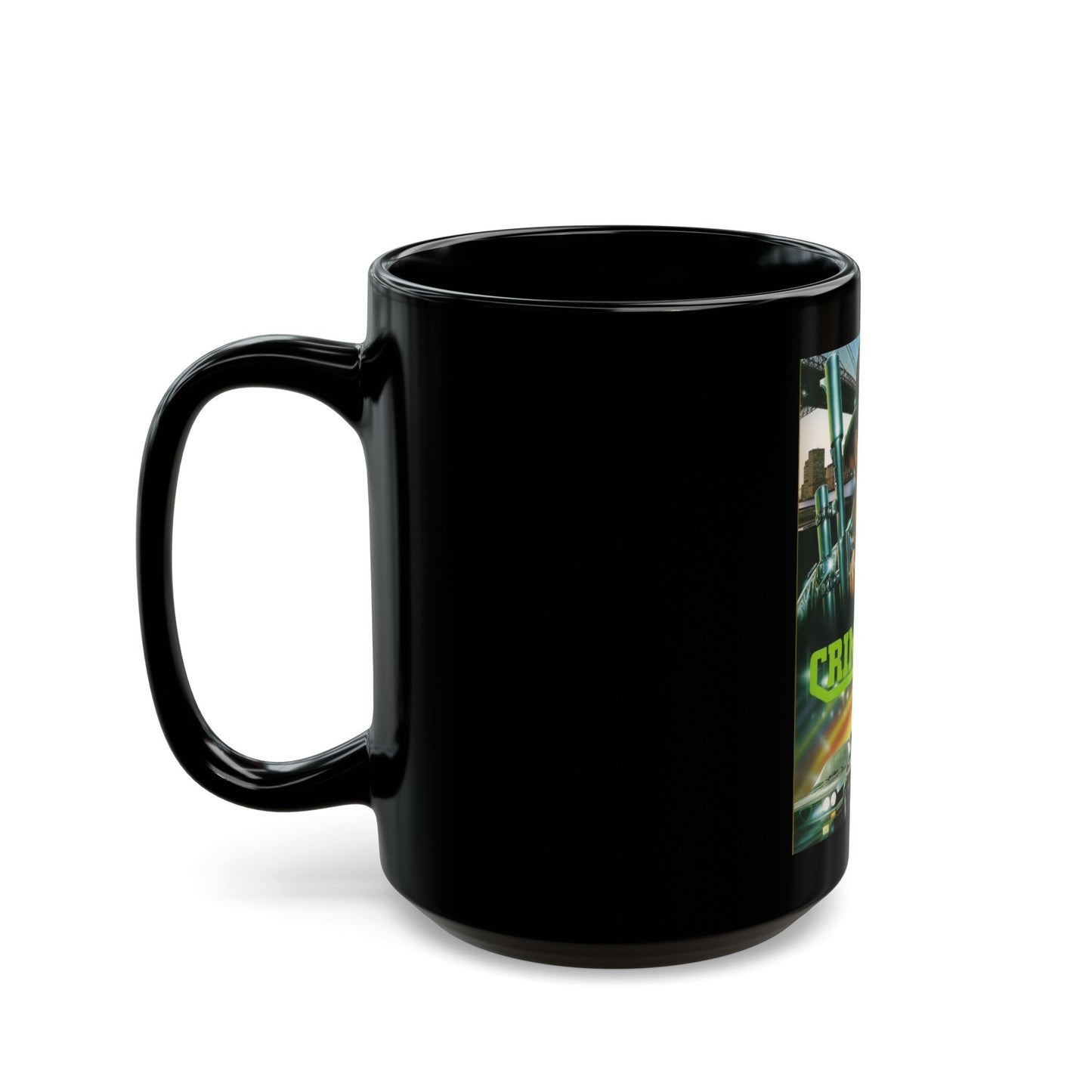 CRIMELORD (UNUSED) Movie Poster - Black Coffee Mug-The Sticker Space