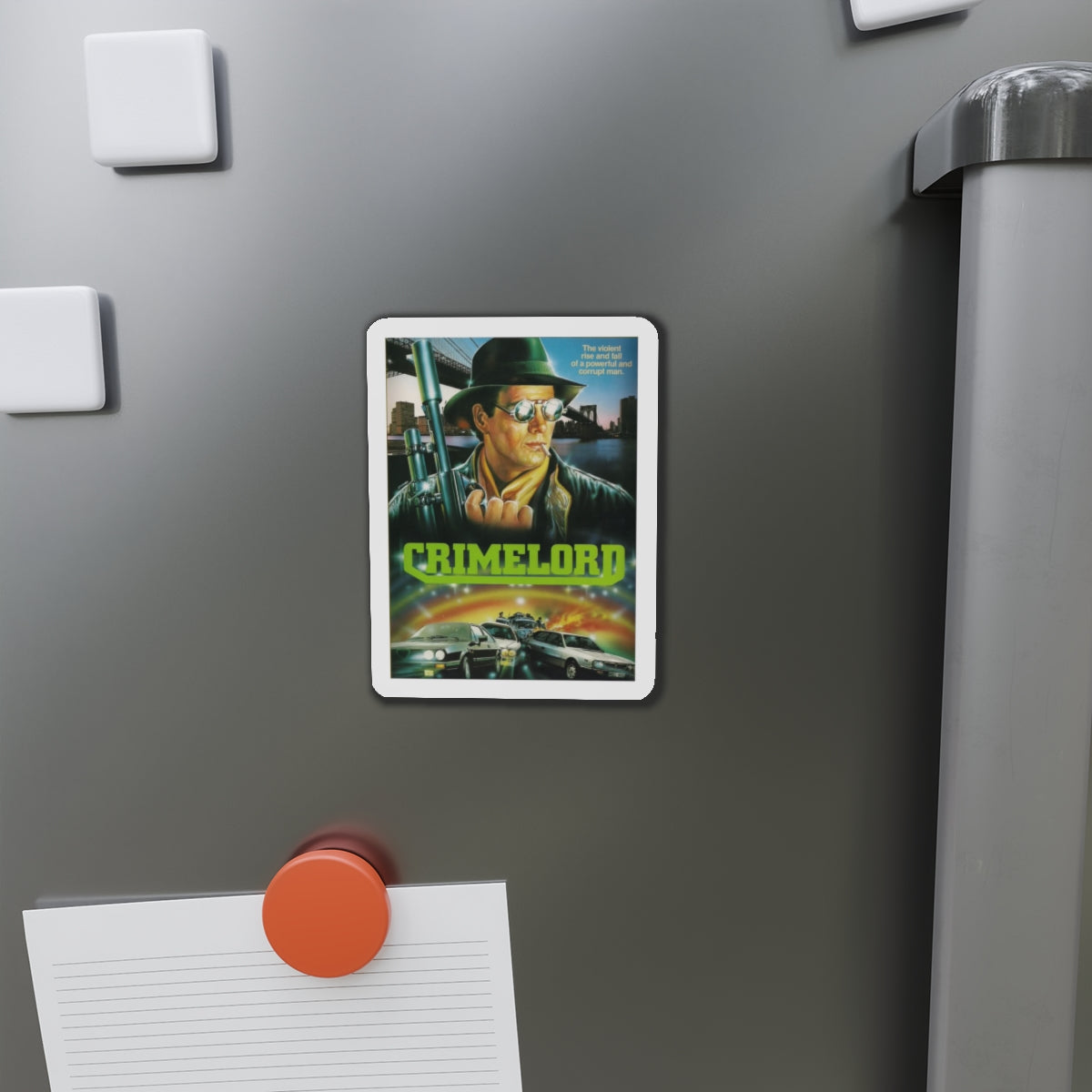 CRIMELORD (UNUSED) Movie Poster - Die-Cut Magnet-The Sticker Space