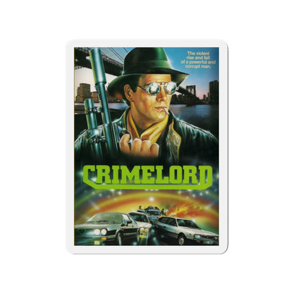 CRIMELORD (UNUSED) Movie Poster - Die-Cut Magnet-3" x 3"-The Sticker Space