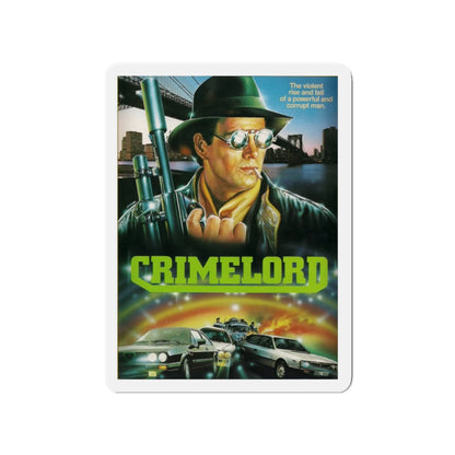 CRIMELORD (UNUSED) Movie Poster - Die-Cut Magnet-4" x 4"-The Sticker Space