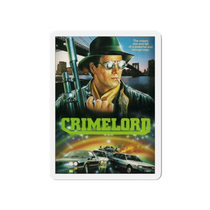 CRIMELORD (UNUSED) Movie Poster - Die-Cut Magnet-5" x 5"-The Sticker Space