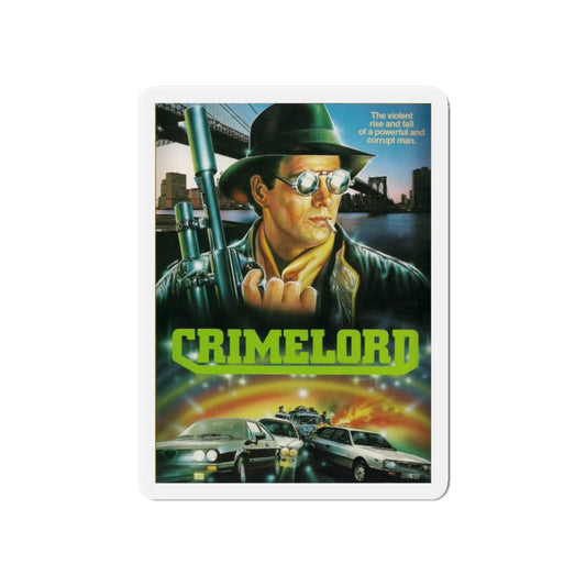 CRIMELORD (UNUSED) Movie Poster - Die-Cut Magnet-6 × 6"-The Sticker Space