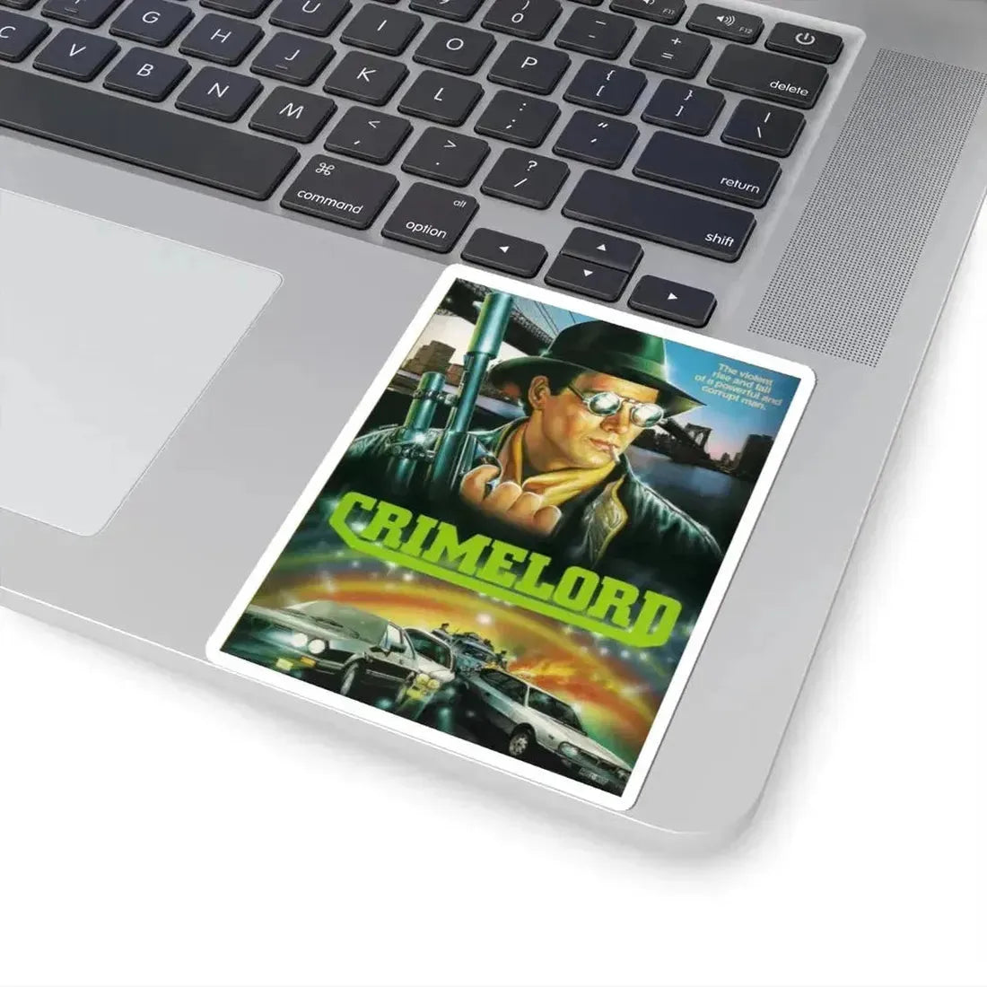 CRIMELORD (UNUSED) Movie Poster - STICKER Vinyl Kiss-Cut Decal - The Sticker Space