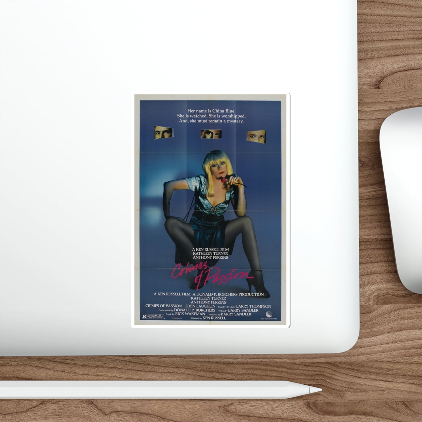 Crimes of Passion 1984 Movie Poster STICKER Vinyl Die-Cut Decal-The Sticker Space