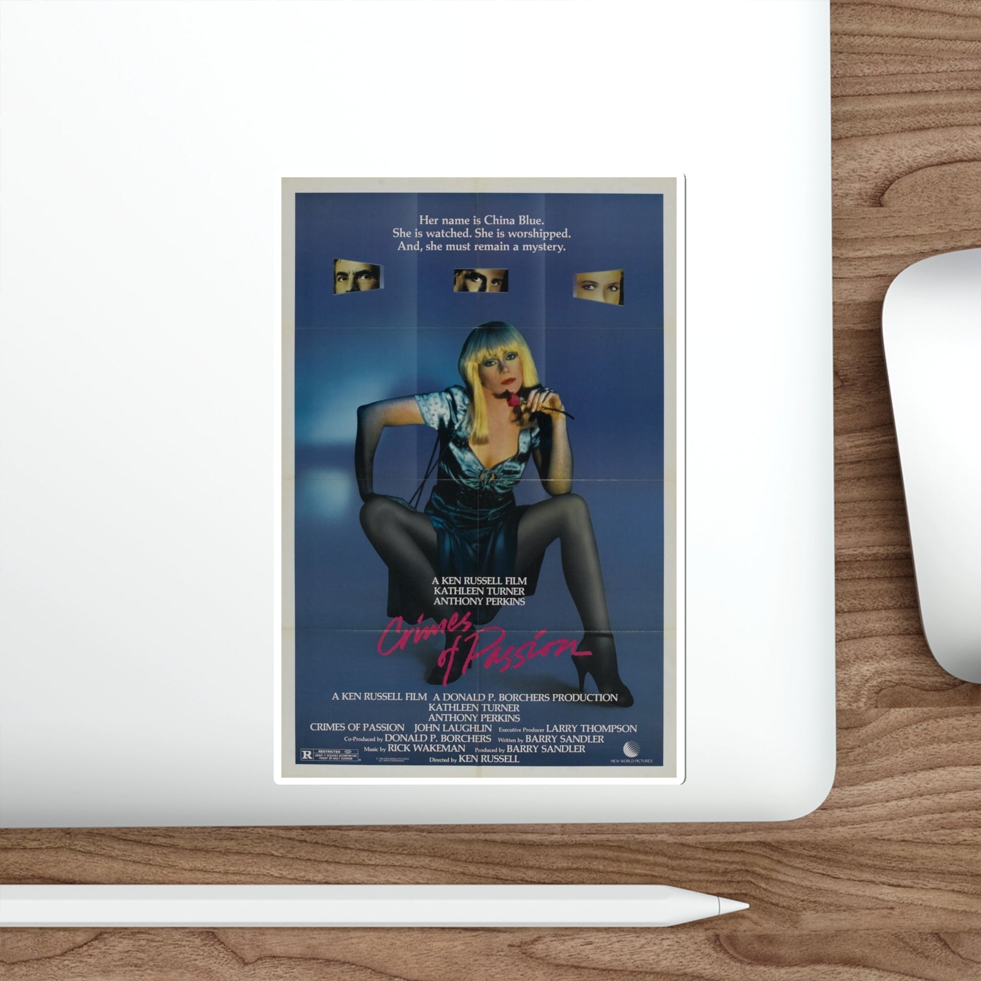 Crimes of Passion 1984 Movie Poster STICKER Vinyl Die-Cut Decal-The Sticker Space