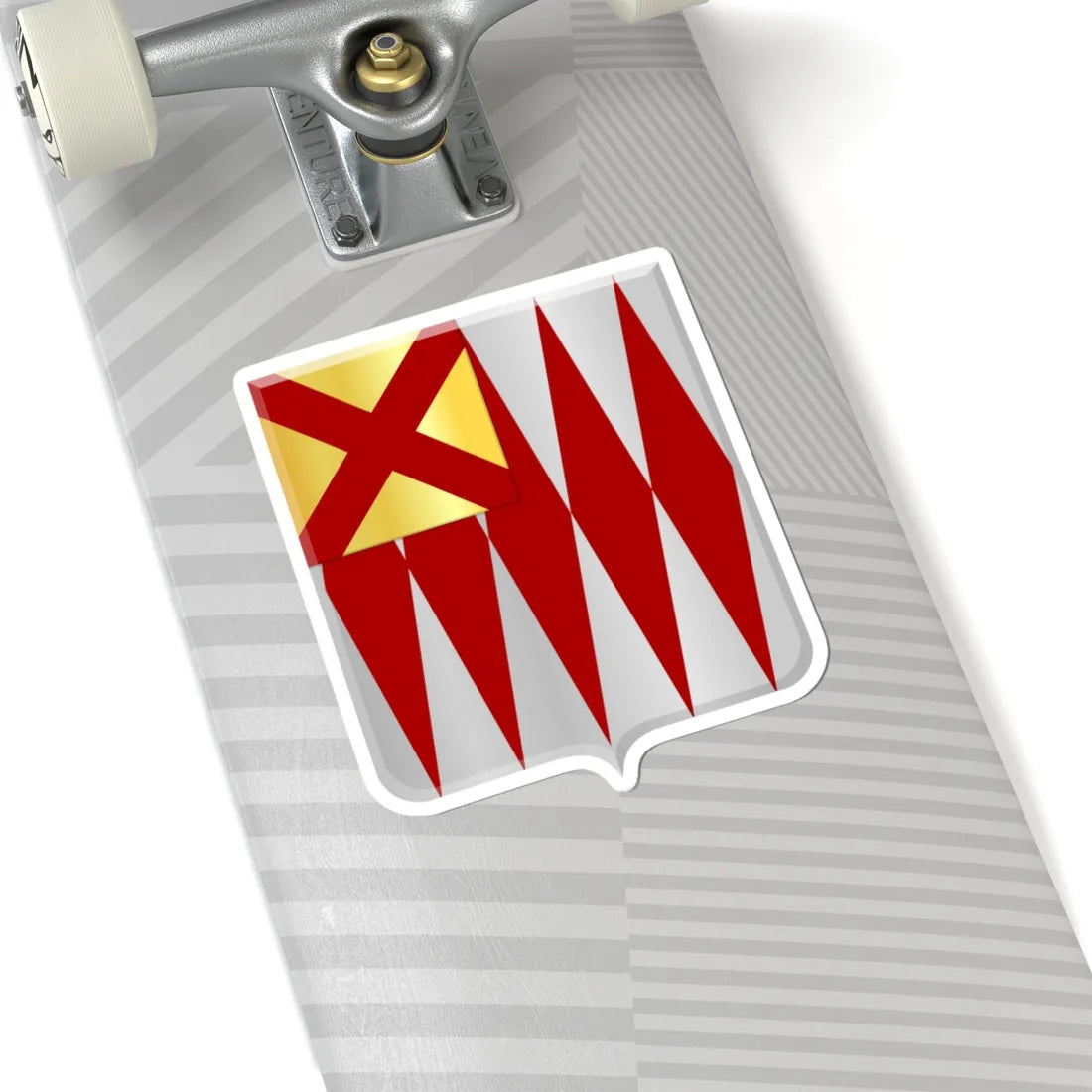 Crisnee wapen (Belgium) (Coat of Arms) STICKER Vinyl Kiss-Cut Decal - The Sticker Space