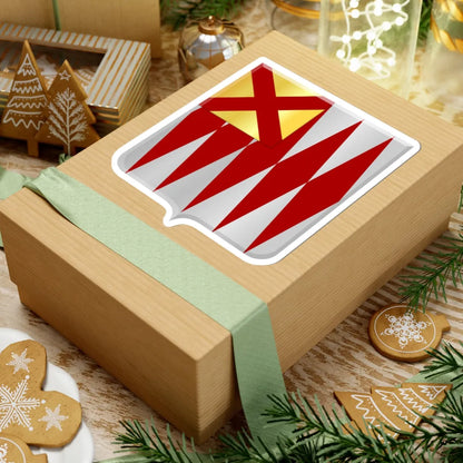 Crisnee wapen (Belgium) (Coat of Arms) STICKER Vinyl Kiss-Cut Decal - The Sticker Space