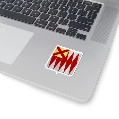 Crisnee wapen (Belgium) (Coat of Arms) STICKER Vinyl Kiss-Cut Decal - The Sticker Space