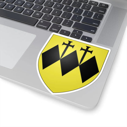 Crispi Coat of Arms (Italy) (Coat of Arms) STICKER Vinyl Kiss-Cut Decal - The Sticker Space