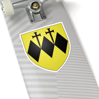 Crispi Coat of Arms (Italy) (Coat of Arms) STICKER Vinyl Kiss-Cut Decal - The Sticker Space