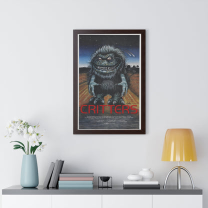 CRITTERS 1986 - Framed Movie Poster-The Sticker Space