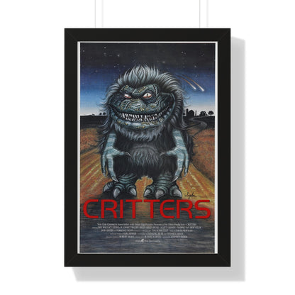 CRITTERS 1986 - Framed Movie Poster-16″ x 24″-The Sticker Space