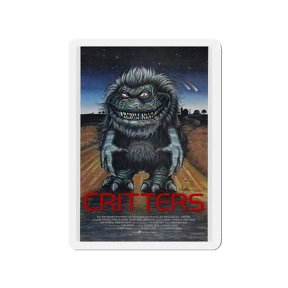 CRITTERS 1986 Movie Poster - Die-Cut Magnet-2" x 2"-The Sticker Space