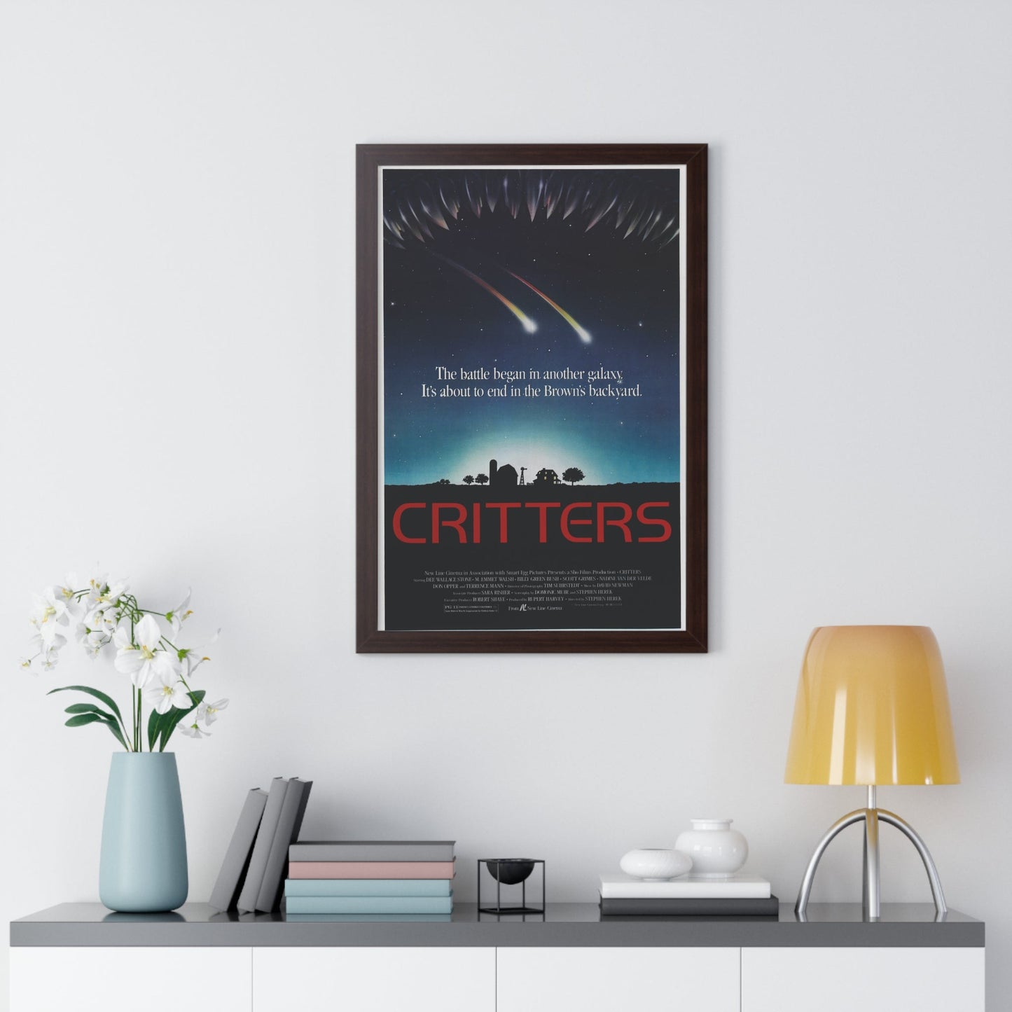 CRITTERS (2) 1986 - Framed Movie Poster-The Sticker Space