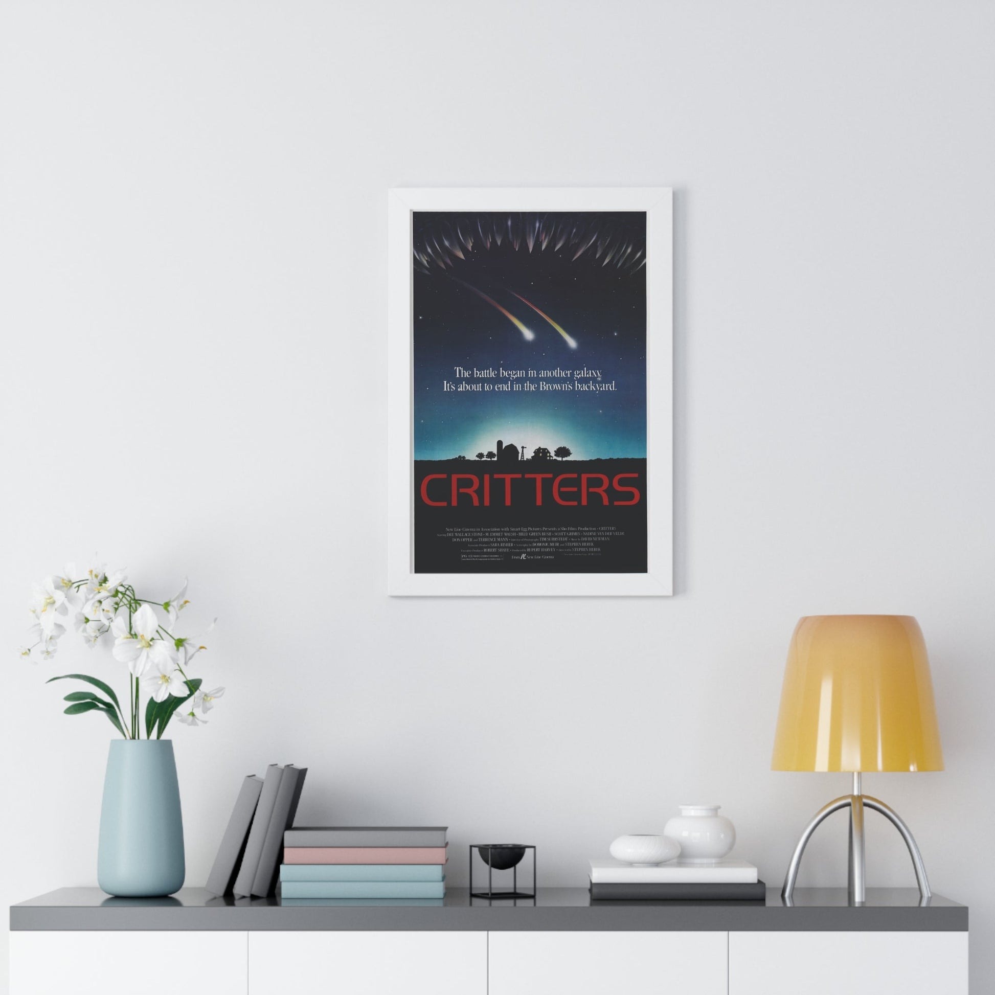 CRITTERS (2) 1986 - Framed Movie Poster-The Sticker Space