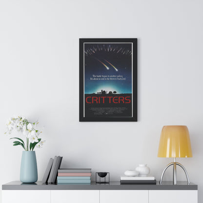 CRITTERS (2) 1986 - Framed Movie Poster-The Sticker Space