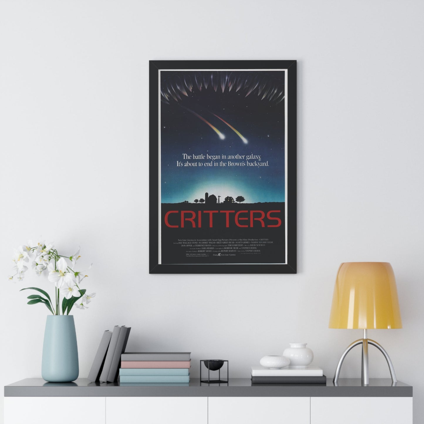 CRITTERS (2) 1986 - Framed Movie Poster-The Sticker Space