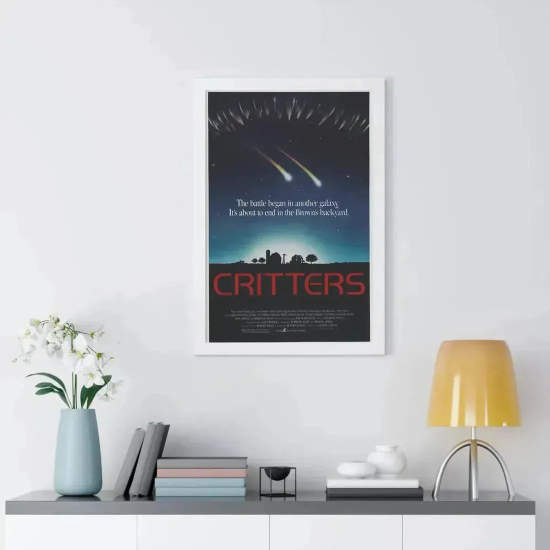 CRITTERS (2) 1986 - Framed Movie Poster - The Sticker Space