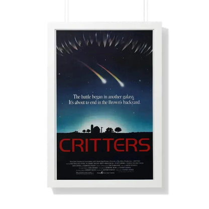 CRITTERS (2) 1986 - Framed Movie Poster - The Sticker Space