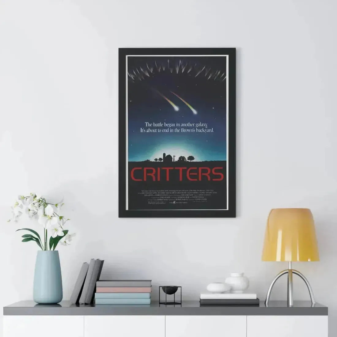 CRITTERS (2) 1986 - Framed Movie Poster - The Sticker Space
