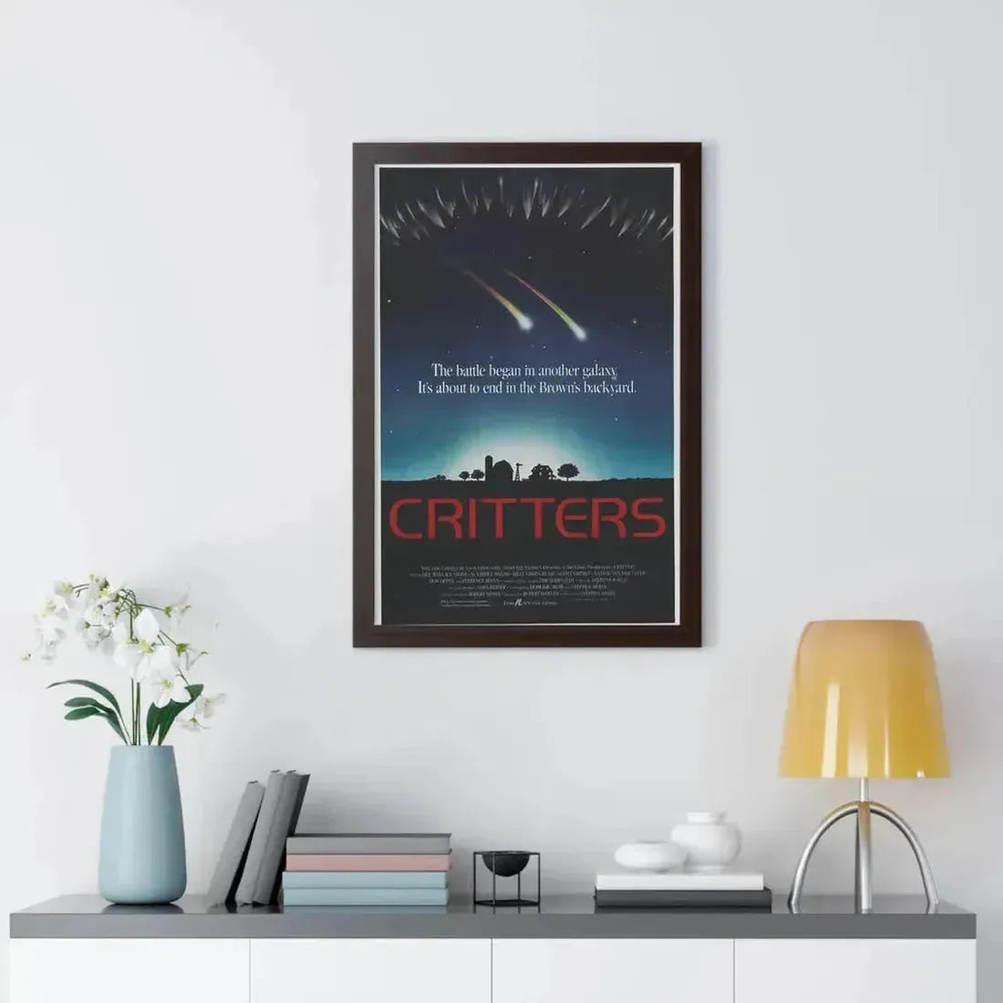 CRITTERS (2) 1986 - Framed Movie Poster - The Sticker Space