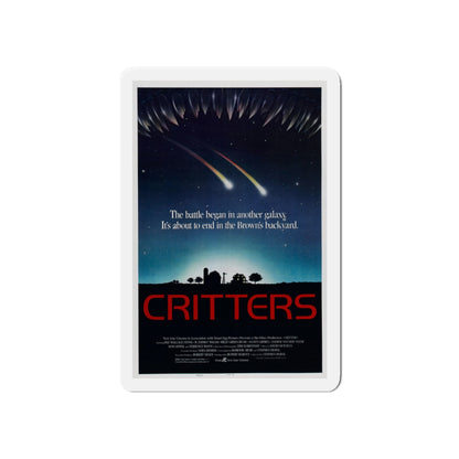 CRITTERS (2) 1986 Movie Poster - Die-Cut Magnet-6 × 6"-The Sticker Space