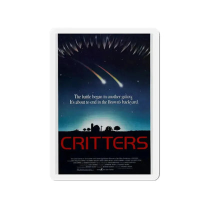 CRITTERS (2) 1986 Movie Poster - Refrigerator Magnet 2 Inch - The Sticker Space