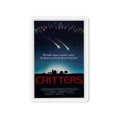 CRITTERS (2) 1986 Movie Poster - Refrigerator Magnet 3 Inch - The Sticker Space