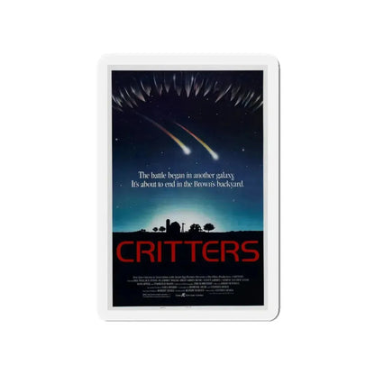 CRITTERS (2) 1986 Movie Poster - Refrigerator Magnet 5 Inch - The Sticker Space