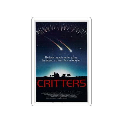 CRITTERS (2) 1986 Movie Poster STICKER Vinyl Die-Cut Decal-3 Inch-The Sticker Space