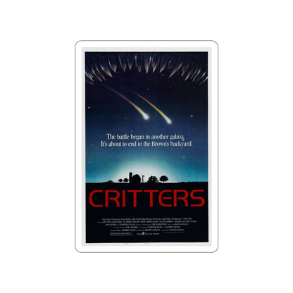 CRITTERS (2) 1986 Movie Poster STICKER Vinyl Die-Cut Decal-5 Inch-The Sticker Space