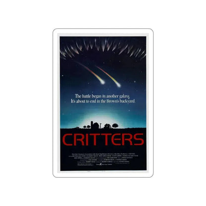 CRITTERS (2) 1986 Movie Poster STICKER Vinyl Die-Cut Decal 5 Inch - The Sticker Space