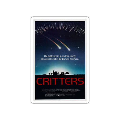 CRITTERS (2) 1986 Movie Poster STICKER Vinyl Die-Cut Decal-6 Inch-The Sticker Space