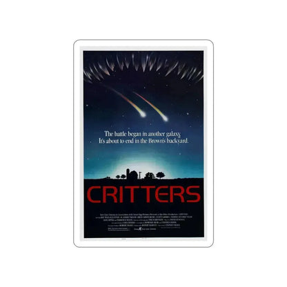 CRITTERS (2) 1986 Movie Poster STICKER Vinyl Die-Cut Decal 6 Inch - The Sticker Space