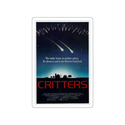 CRITTERS (2) 1986 Movie Poster STICKER Vinyl Die-Cut Decal - The Sticker Space