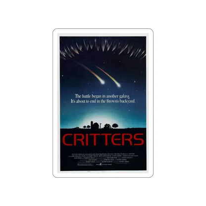 CRITTERS (2) 1986 Movie Poster STICKER Vinyl Die-Cut Decal - The Sticker Space